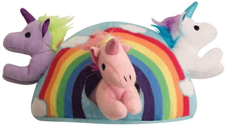 *SNUGAROOZ Hide & Seek Rainbow Toy