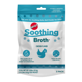 *ETHICAL/SPOT Dog Broth Chicken Flavor 3pk
