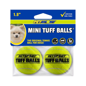 PETSPORT Tuff Balls Mini 1.5" 2pk