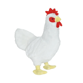 *MULTIPET Plush Rooster White 20"