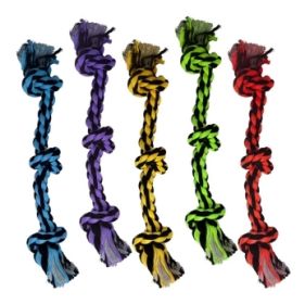 MULTIPET Nuts For Knots 3-Knot Rope 15"