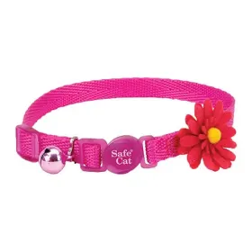 COASTAL Safe Cat Embellished Fashion Collar (Option: 3/8" x 812" Pink)