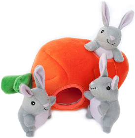 ZIPPYPAWS Zippy Burrow (Option: Bunny 'n Carrot)