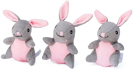 ZIPPYPAWS Zippy Miniz 3 (Option: Pack Bunnies)
