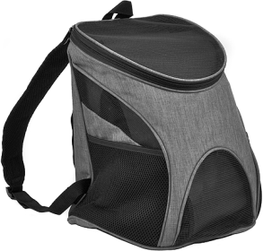 DOGLINE Pet Carrier Pack (Front or Back) (Option: Grey S)