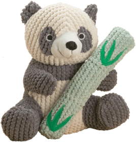 PATCHWORKPET Playful Pairs Panda (Option: 15")