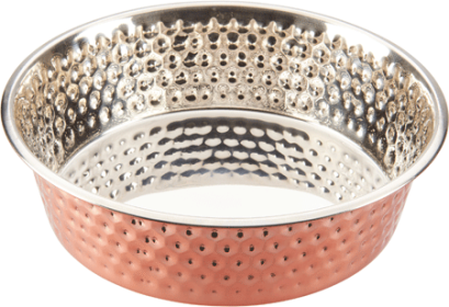 ETHICAL/SPOT Honeycomb Hammered Copper Bowl (Option: 1qt)