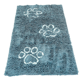 DGS Dirty Dog Doormat (Option: Runner Blue 60 x 30in)