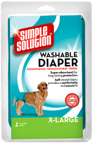 SIMPLE SOLUTION Washable Female Dog Diaper (Option: XL 5590#)