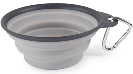 DEXAS Collapsible Travel Cup 2 (Option: cup Lt Gray)