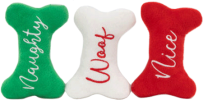 ZIPPY PAWS Holiday Miniz 3 Pack