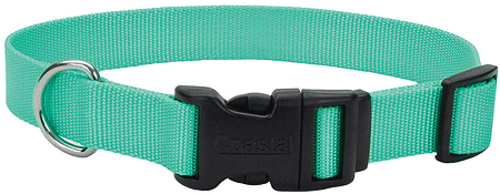 COASTAL Tuff Adjustable Dog Collar 3/8 x 8 (Option: 12 Teal)