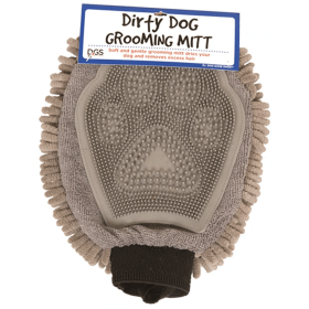 DGS Dirty Dog Grooming Mitt (Option: Grey)