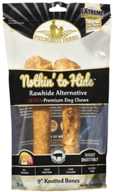 NOTHIN' TO HIDE Ultra Knotted Bone (Option: 9" Beef 2pk)