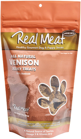 REAL MEAT Treats Venison (Option: 12oz)