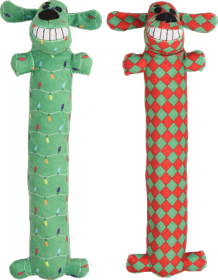 MULTIPET Loofa Dog (Option: Christmas 12")