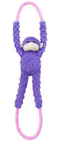 ZIPPYPAWS RopeTugz (Option: Monkey Purple)