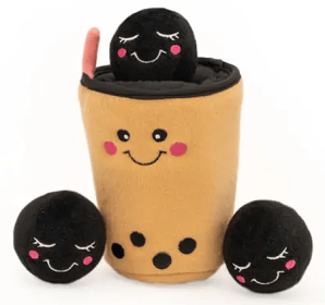 ZIPPYPAWS Zippy Burrow (Option: Boba Milk Tea)