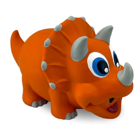 PETSPORT NaturFlex Triceratops (Option: Jumbo 12")