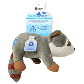 SPUNKY PUP Clean Earth Raccoon (Option: Large)