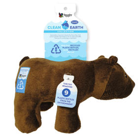 SPUNKY PUP Clean Earth Bear (Option: Large)