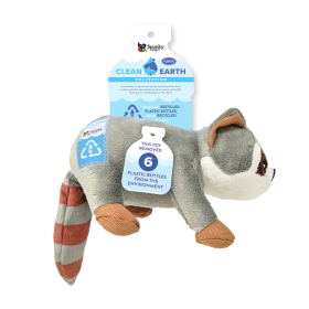 SPUNKY PUP Clean Earth Raccoon (Option: Small)