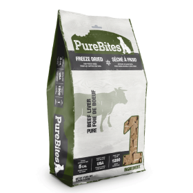PURE BITES Freeze Dried Beef Liver (Option: 44oz)