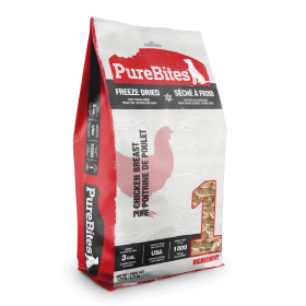 PURE BITES Freeze Dried Chicken (Option: Breast 28oz)
