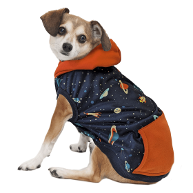 FASHION PET Cosmic Hoodie Navy (Option: XL)