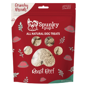 SPUNKY PUP Biscuits (Option: Roast Beef 10oz)