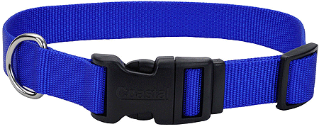 COASTAL TUFF Adjustable Dog Collar (Option: 3/4x14 20 Blue)