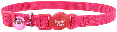 COASTAL Safe Cat Adjustable Collar (Option: 3/8x812 Pink Flamingo)
