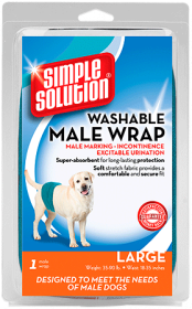 SIMPLE SOLUTION Washable Male Wrap (Option: L)