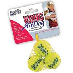 KONG Squeaker Tennis Ball 3pk (Option: XS)