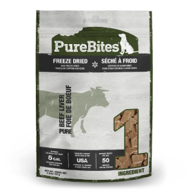PURE BITES Freeze Dried Beef Liver (Option: 2oz)