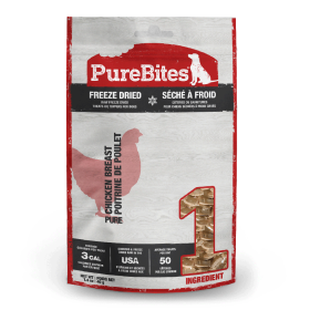 PURE BITES Freeze Dried Chicken (Option: Breast 1.4oz)