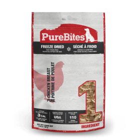 PURE BITES Freeze Dried Chicken (Option: Breast 3oz)