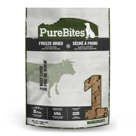 PURE BITES Freeze Dried Beef Liver (Option: 8.8oz)