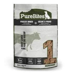 PURE BITES Freeze Dried Beef Liver (Option: 16.5oz)