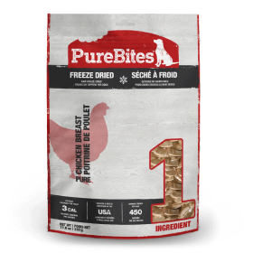 PURE BITES Freeze Dried Chicken (Option: Breast 11.6oz)