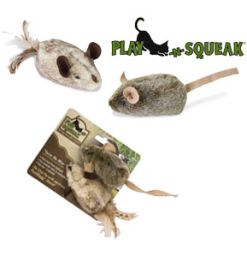 PLAY (Option: NSQUEAK Twice the Mice 2pk)