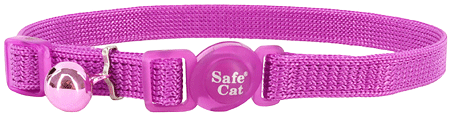 COASTAL Safe Cat Adjustable Collar (Option: 3/8x812 Orchid)