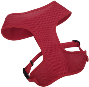 COASTAL Comfort Soft Dog Harness (Option: M Red)