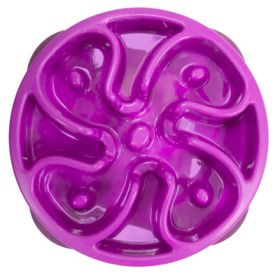 OUTWARD HOUND Slow/Fun Feeder (Option: Purple M)