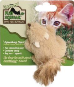 PLAY (Option: NSQUEAK Cat Backyard Squirrel)