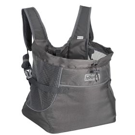 OUTWARD HOUND PupPak Dog Front Carrier Grey (Option: S)