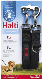 COMPANY OF ANIMALS Halti Training Leash (Option: L Black)
