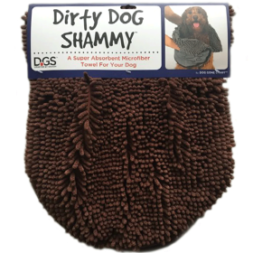 DGS Dirty Dog Shammy Towel (Option: Brown)